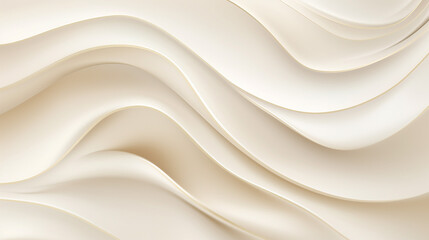 Wall Mural - elegant cream shade background with curvy line golden element