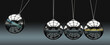 © GoodIdeas - Green transportation leads to Reduced carbon emissions. Cause and effect relation between them.,3d illustration