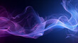 Dynamic abstract purple smoke. Desktop wallpaper background.