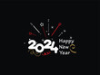 © VectorImage - Modern Happy New Year, Happy New Year 2024, New Year Design, Celebration Your Happy New Year Holiday, 2024, Holidays Special 2024, Creative Happy New Year Vector Firework Design 2024