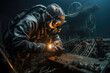 professional diver welder, welding under water