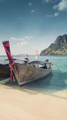 Canvas Print - Poda island in Krabi, Thailand