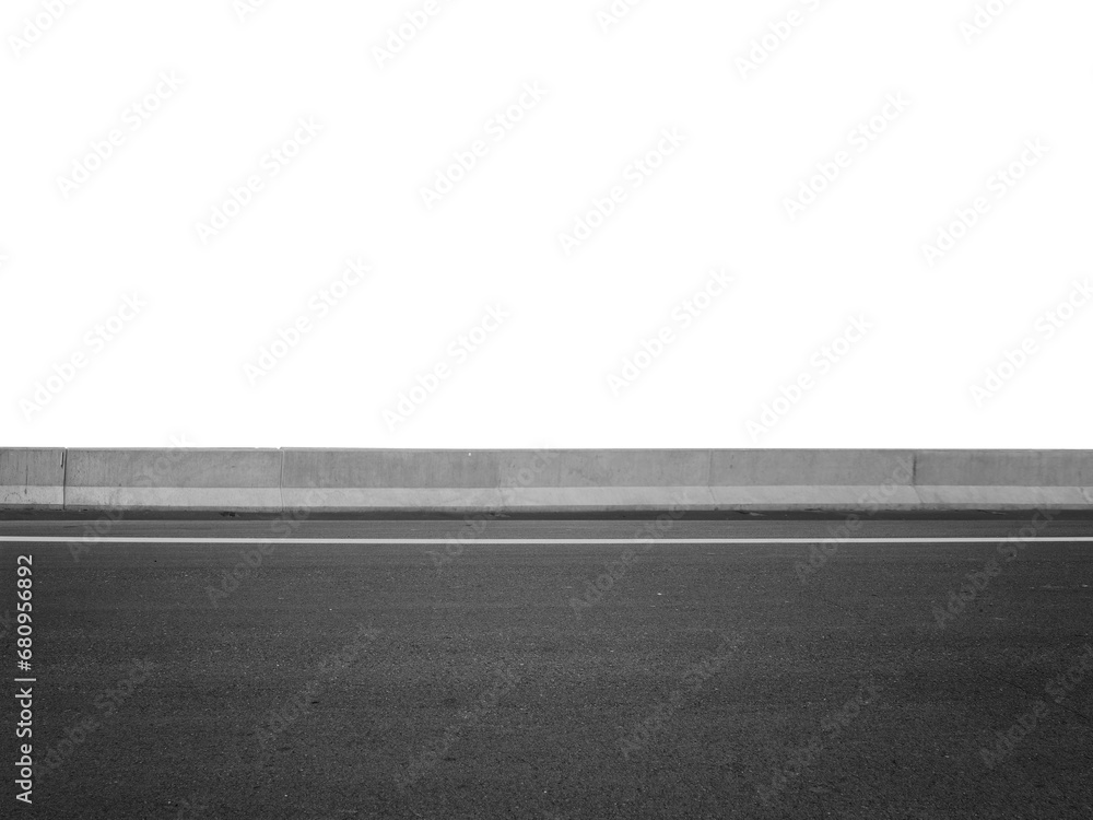 Empty streets. transparent background Stock Photo | Adobe Stock