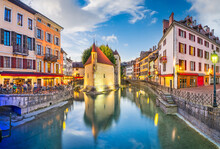 Annecy, France On The Thiou River