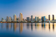 San Diego, California, USA Downtown Skyline at the Embarcadero