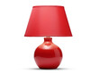 © Medard - Red lamp isolated on transparent or white background, png