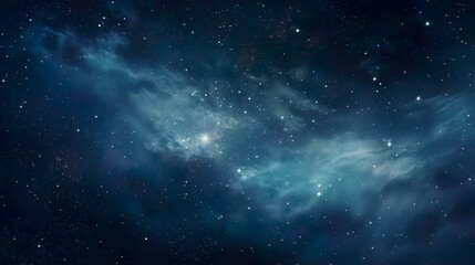 Wall Mural - cosmos galaxy scenery the night sky with gold foil constellations stars and clouds abstract