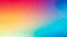 Abstract Psychedelic Spiral Shape Colorful Gradient Halftone Background