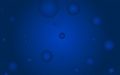 Wall Mural - abstract bright background made of random round shapes of different sizes and transparency. conceptu