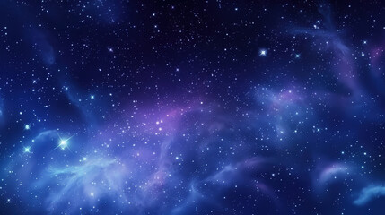 Wall Mural - space background realistic starry night cosmos and shining stars milky way and stardust color galaxy