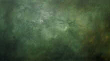 Abstract Painting Background Texture With Dark Olive