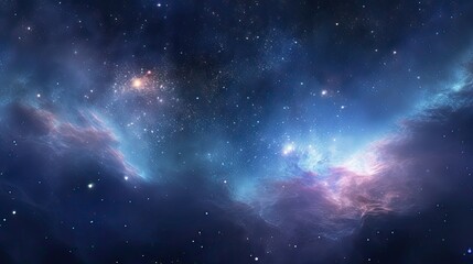 Wall Mural - 360 degree equirectangular projection space background