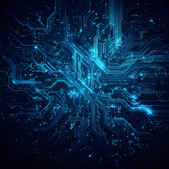 abstract technology background with circuit