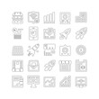 © cooldesignersc - Icon set for catalogs. Isolated on a white background, a basic collection of vector icons for site design