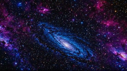 Wall Mural - Nebula Abstract background