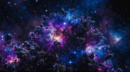 Wall Mural - Nebula Abstract background