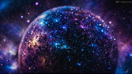 Wall Mural - Nebula Abstract background