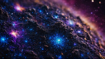 Wall Mural - Nebula Abstract background