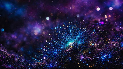 Wall Mural - Nebula Abstract background