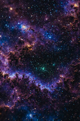 Wall Mural - Nebula Abstract background