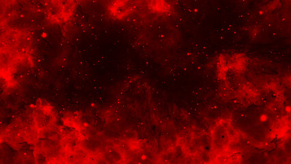 Wall Mural - universe with stars, nebulae and galaxy. blue dark night sky with many stars. artistic visualization