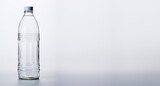 Fototapeta  - bottle of mineral water on white background