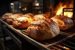 © Наталья Добровольска - lots of fresh aromatic loafs on factory