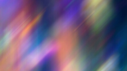 Wall Mural - Neon rainbow colors smooth gradient abstract background. Holiday Bokeh Overlays
