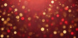 © sonderstock - Red and gold bokeh lights with red background