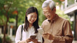 © Atthapon - relationship between ages  and Relationships between generations The connections are endless. prevention dementia