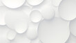 © Nenone - white Modern abstract light silver background elegant circle shape design. Paper circle banner with drop shadows.