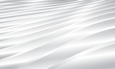 Wall Mural - abstract background with futuristic curvy landscape. architectural abstraction. white background wit