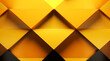 Shimmering gold polygons reflect light and luxury. Luxurious background