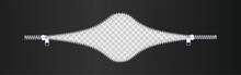 Zipper Vector Illustration, Concept Of Opening Or Closing A Banner Using A Zipper