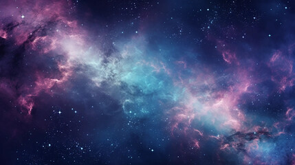 purple and blue stars in a space background