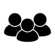 © Z - people group teamwork icon vector design template on transparent background