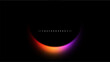 eclipse gradient background for banner, presentation and other	