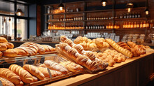 A Bakery Filled With Lots Of Different Types Of Bread