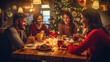 © Fxquadro - Festive Family Dinner: Christmas Joy at Home