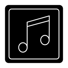 Sticker - Music ANd Multimedia Icon