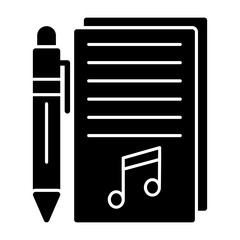 Sticker - Music Note Icon