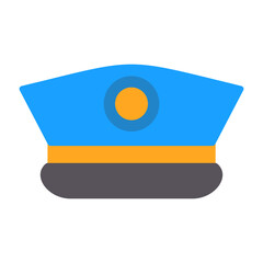 Sticker - Captain Cap Icon