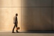 © nataliya_ua - businessman standing in front of wall