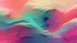An abstract glitch art background featuring distorted and pixelated elements in glitchy color gradients, merged with rough grain noise for a digital and disrupted visual.