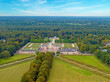Aerial from Palace Het Loo near Apeldoorn in the Netherlands
