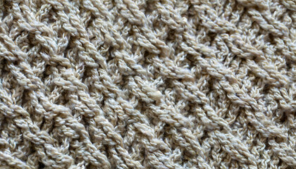 Wall Mural - Knitted cashmere texture backgroun