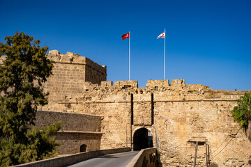 Wall Mural - Moat (Land Gate) in Fortifications of Famagusta.