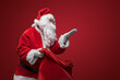 © Fxquadro - Santa Claus making a time out gesture, pausing the festive hustle