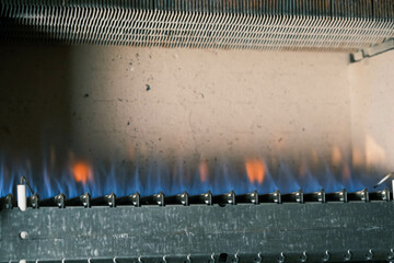 gorenje gas inside the gas boiler
