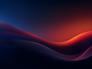 Wall Mural - abstract technology futuristic glowing curved line on dark blue background, abstract flow gradient b